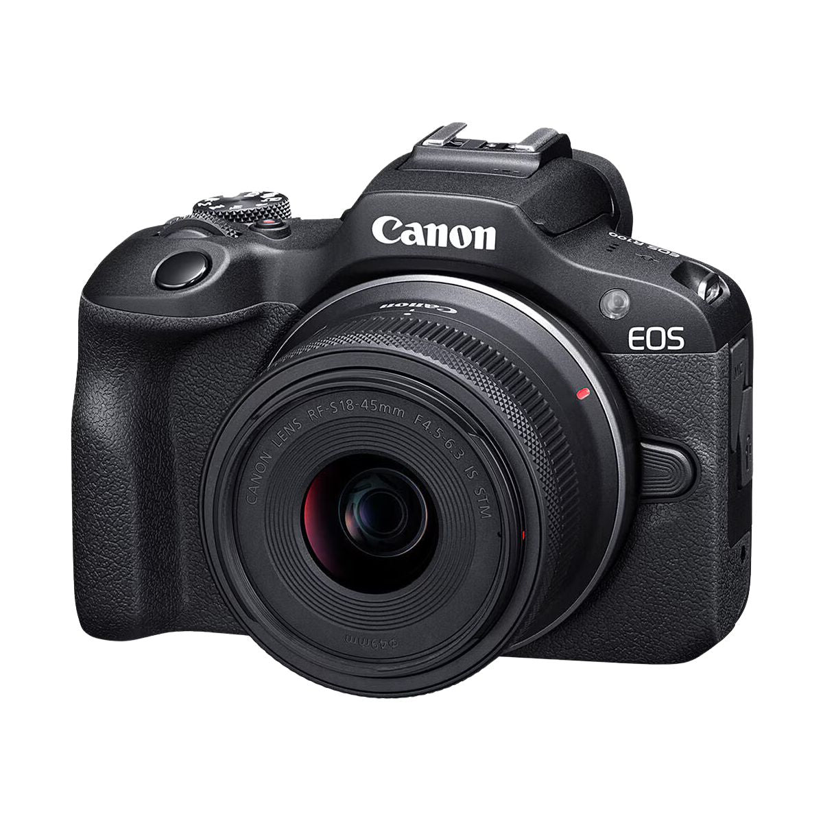 Canon EOS R100 Mirrorless Camera with RF-S 18-45mm F4.5-6.3 IS STM Lens