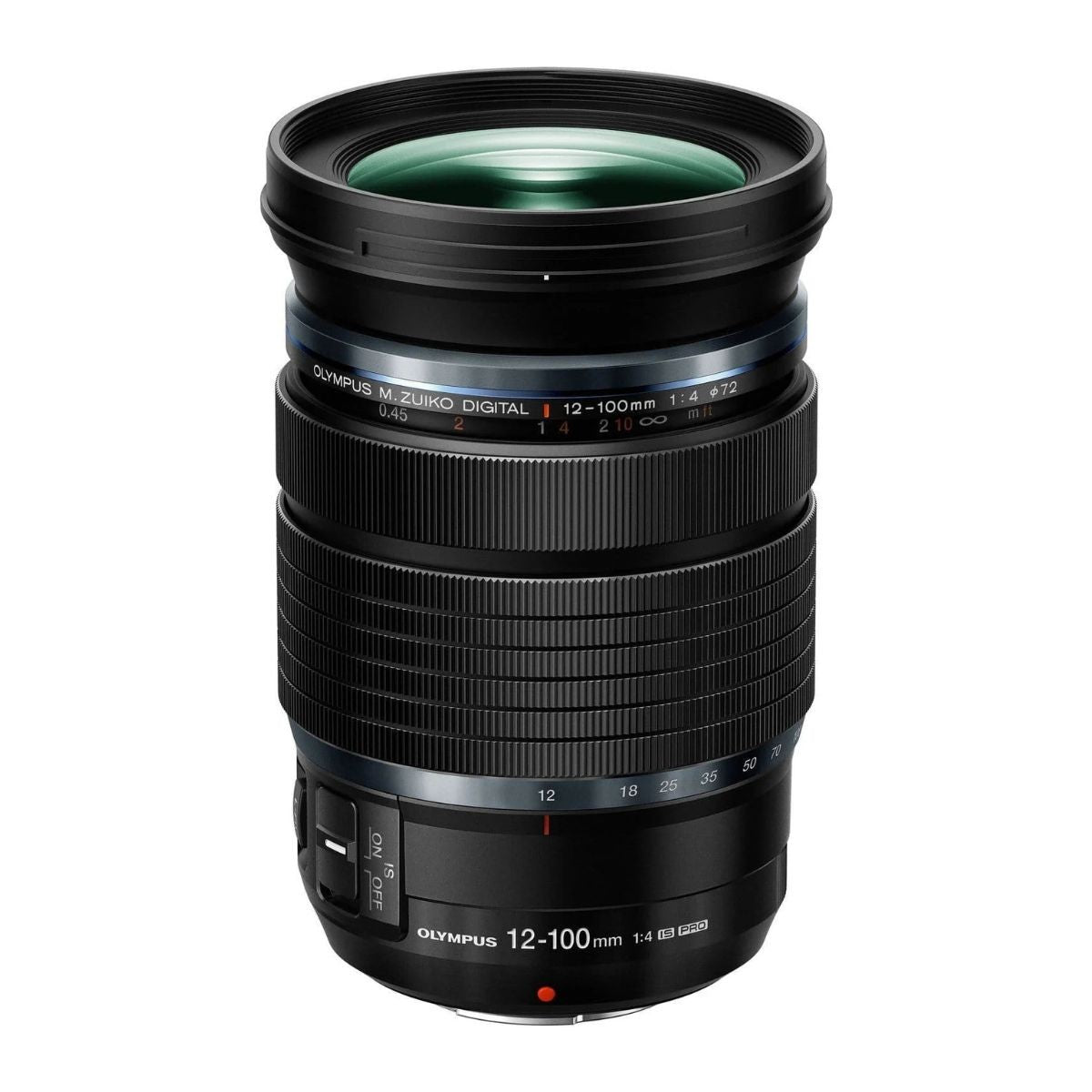 OM System M.ZUIKO DIGITAL ED 12-100mm F4.0 IS PRO Lens - Black