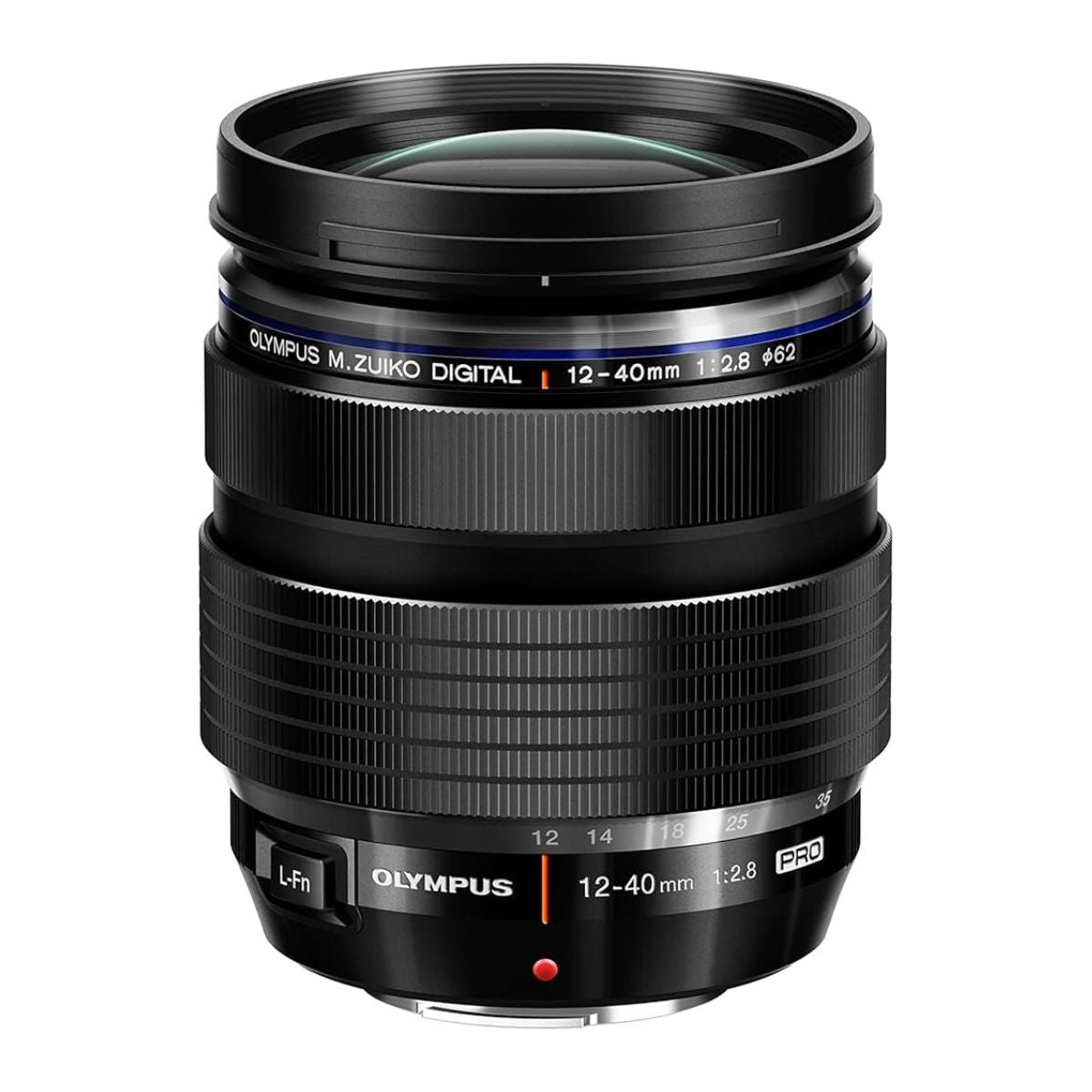 OM System M.ZUIKO DIGITAL ED 12-40mm F2.8 PRO II Lens - Black