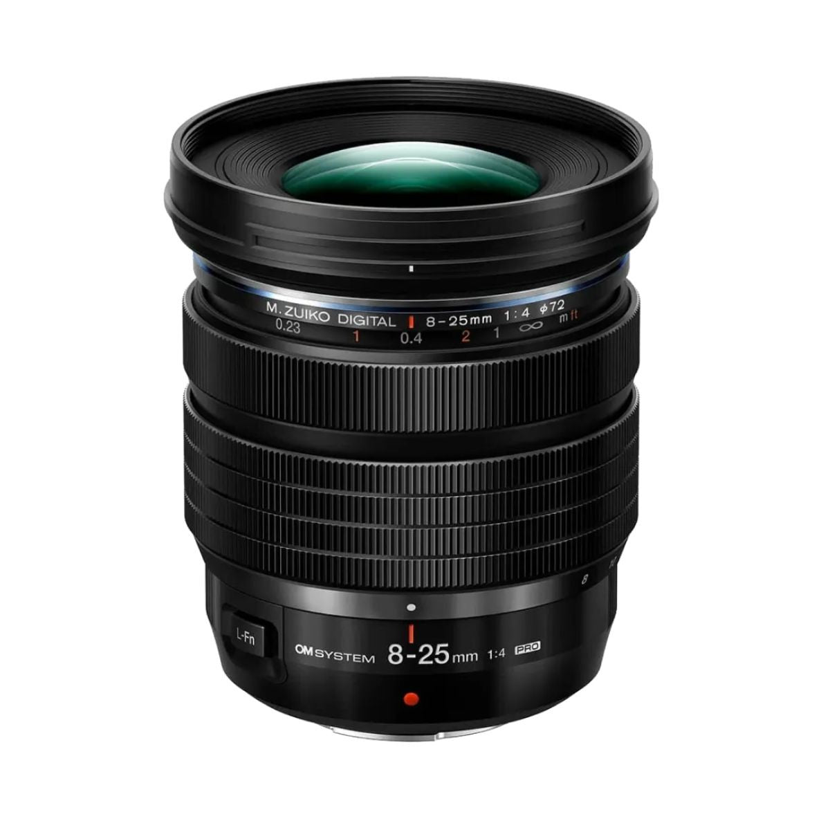 OM System M.ZUIKO DIGITAL ED 8-25mm F4.0 PRO Lens