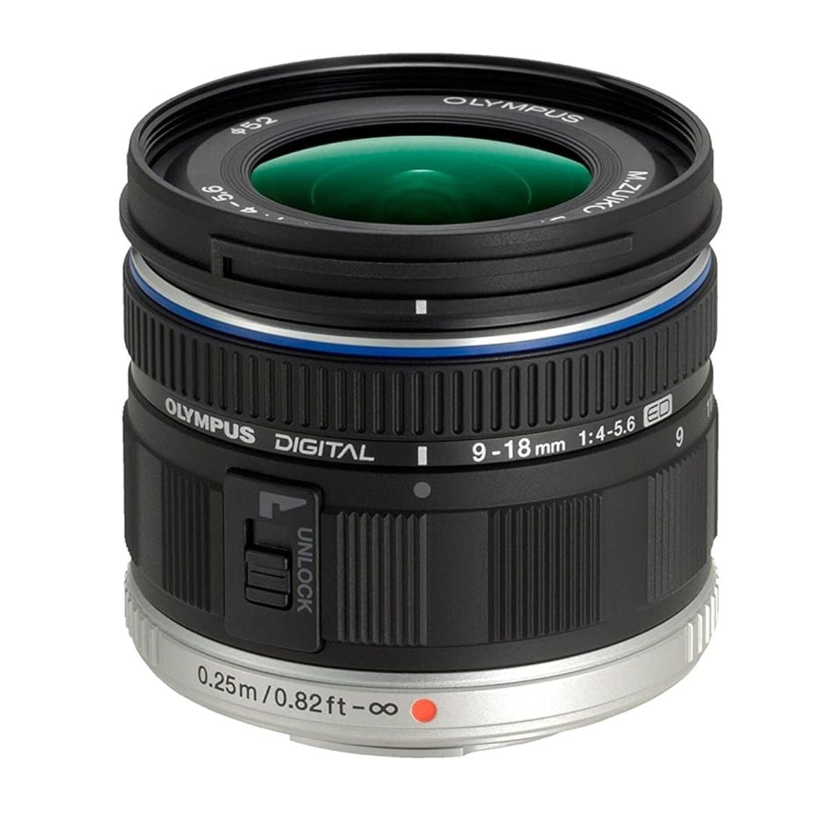 OM System M.ZUIKO DIGITAL ED 9-18mm F4-5.6 II Lens